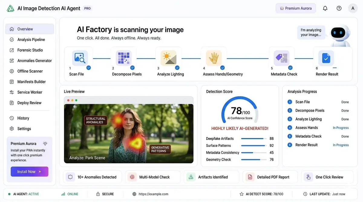 AI NFT valuation agent dashboard software example